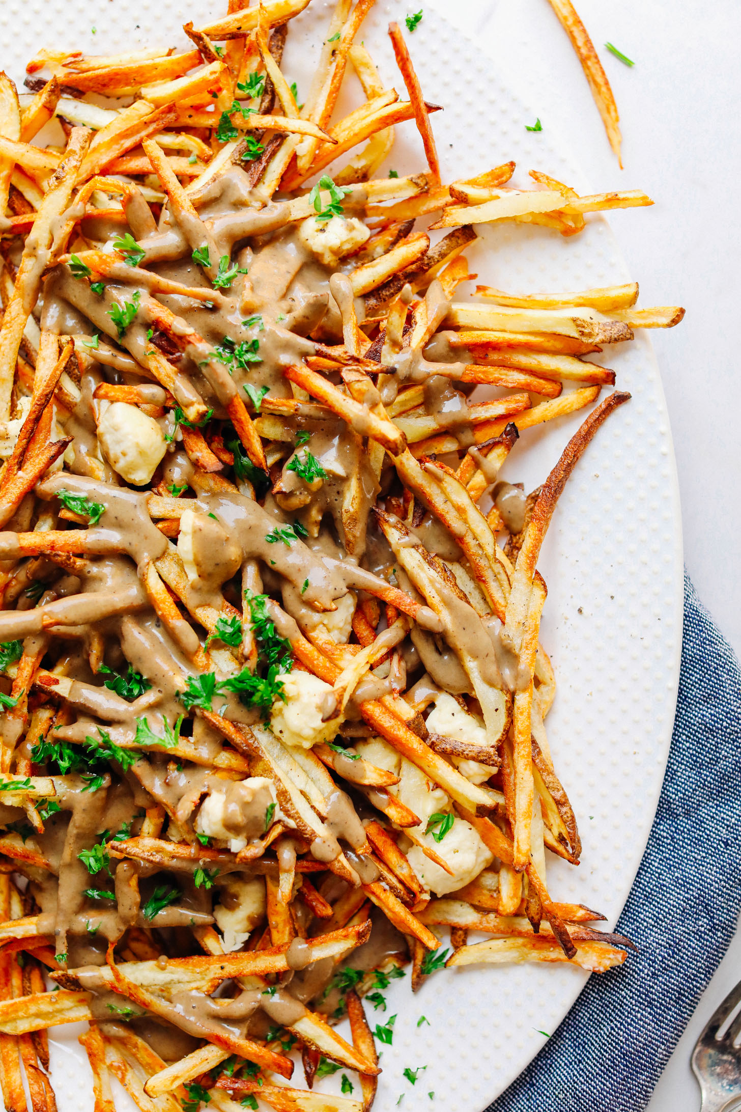 Vegan poutine 